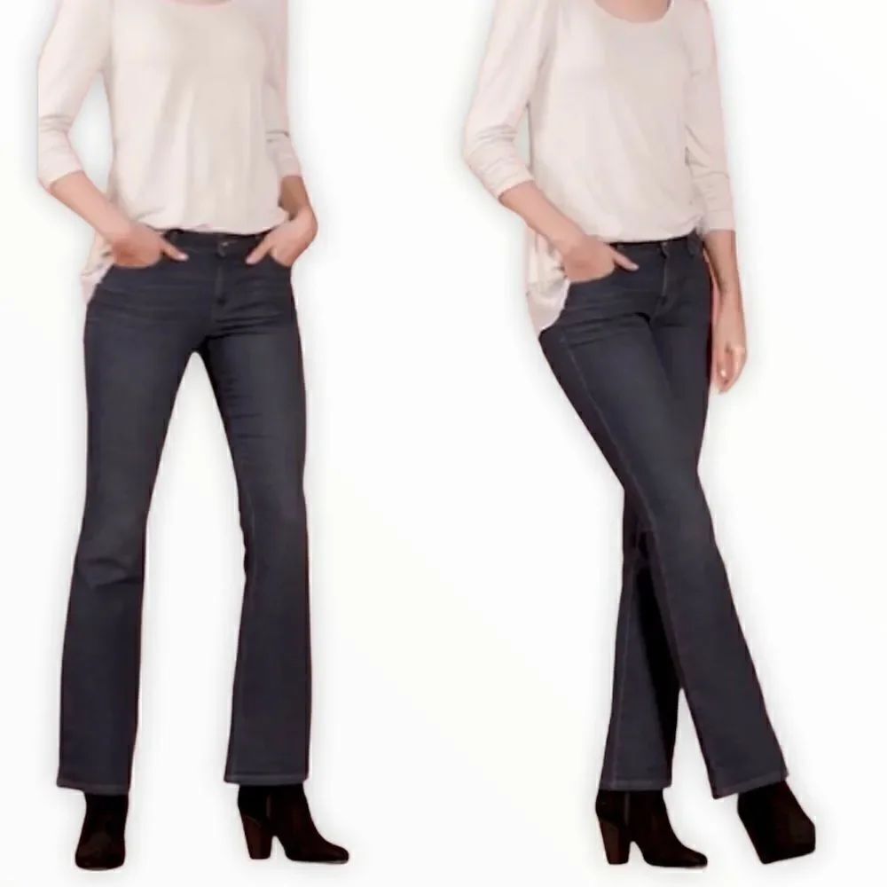 Style & Co Curvy Fit Boot-Leg Jeans in Size 8